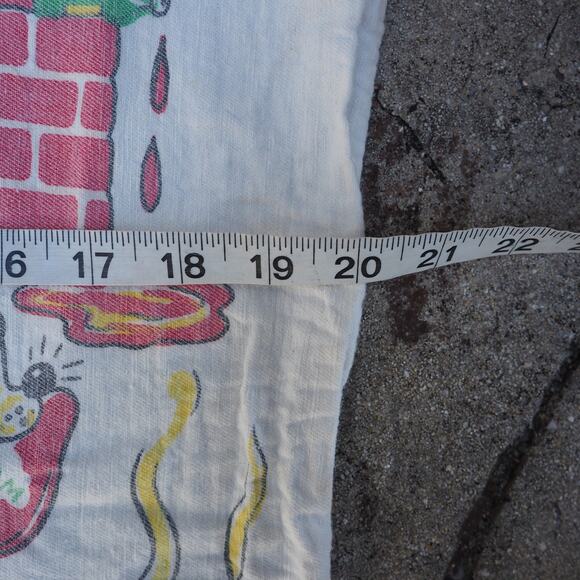 Vintage 60s Barth and Dreyfuss Funny Chef Apron Size Small Kitchen Apron - Picture 7 of 9